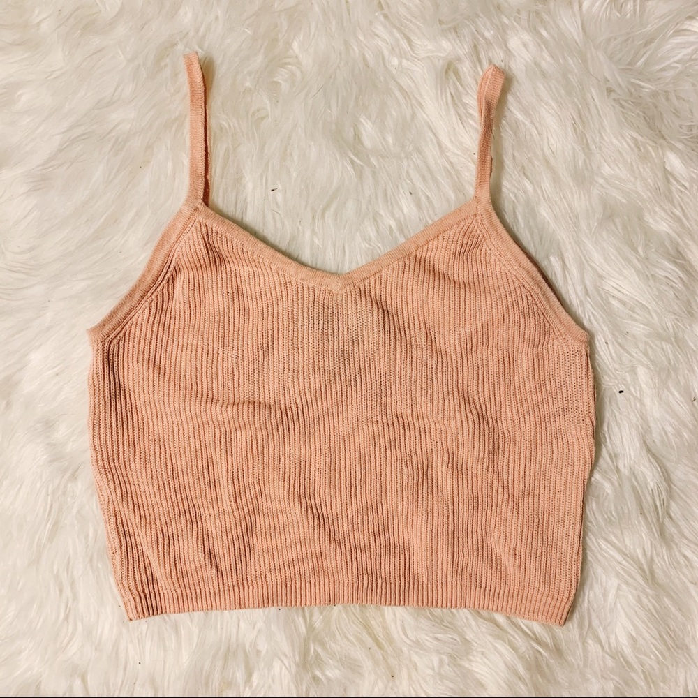 FOREVER 21 Knit Cropped Tank